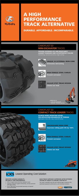 kubota rubber tracks